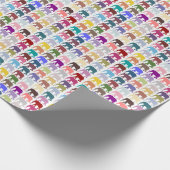 Papier Cadeau Herd coloré (Coin)