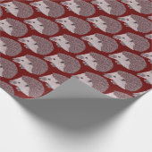 Papier Cadeau Hérisson (Coin)