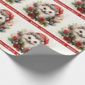 Papier Cadeau Hérisson Ajouter le nom de l'enfant mignon cadeau (Coin)