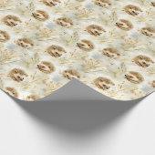 Papier Cadeau Hérisson de bébé (Coin)