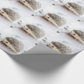 Papier Cadeau Hérisson mignon (Coin)