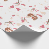 Papier Cadeau Hérisson profond (Coin)