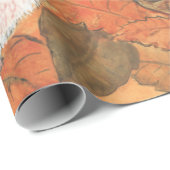 Papier Cadeau Hérisson s'entretenant Illustration (Coin rond)