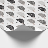 Papier Cadeau Hérissons et coeurs (Coin)