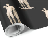 Papier Cadeau Hermes et le dionysos infantile (Coin rond)