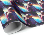 Papier Cadeau Héros spatial SF 1 (Coin rond)