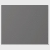 Papier Cadeau Herringbone gris tweeté classique simple (Plat)