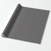 Papier Cadeau Herringbone gris tweeté classique simple (Déroulé)