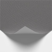 Papier Cadeau Herringbone gris tweeté classique simple (Coin)