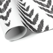 Papier Cadeau Herringbone seamless pattern for home decor ideas. (Coin rond)