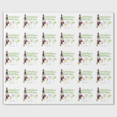 Papier Cadeau Heure de cocktail (Plat)