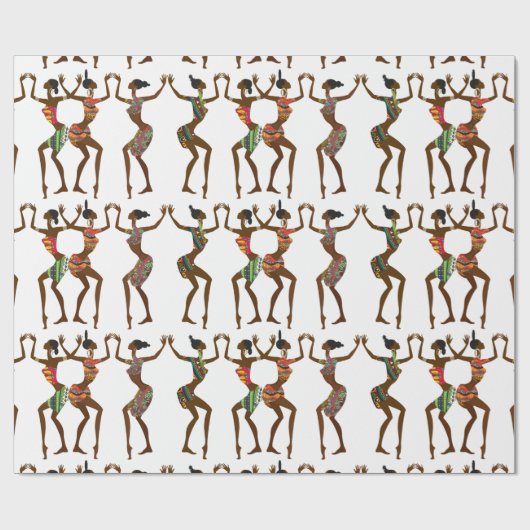 Papier Cadeau Heure de la partie (Plat)