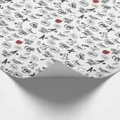 Papier Cadeau Heure de l'école (Coin)