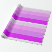 Papier Cadeau heure de noël à l'ombre rose (Déroulé)