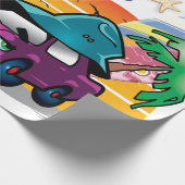 Papier Cadeau Heure d'été (Coin)