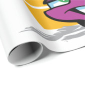 Papier Cadeau Heure d'été (Coin rond)