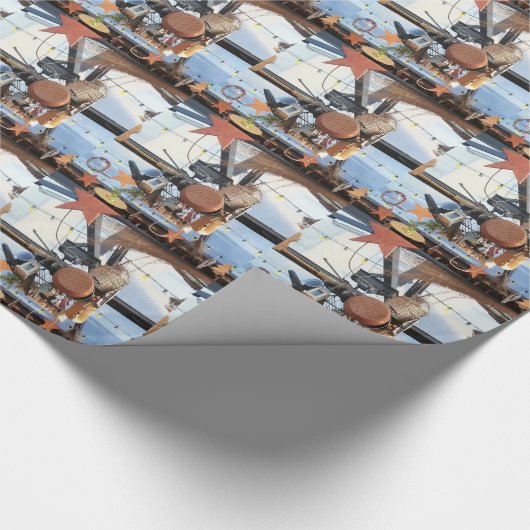 Papier Cadeau Heure d'hiver (Coin)