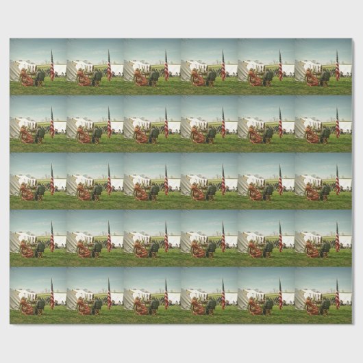 Papier Cadeau Heure du déjeuner (Plat)