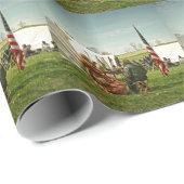 Papier Cadeau Heure du déjeuner (Coin rond)