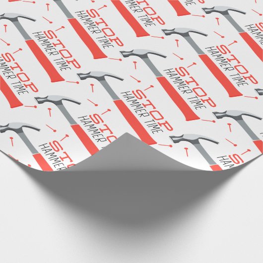 Papier Cadeau Heure du marteau (Coin)