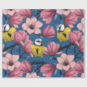 Papier Cadeau Heure du printemps (Plat)