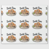 Papier Cadeau Heure du Sushi (Plat)