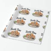 Papier Cadeau Heure du Sushi (Déroulé)