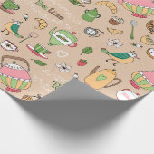Papier Cadeau Heure du thé (Coin)