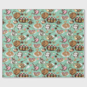 Papier Cadeau Heure du thé (Plat)