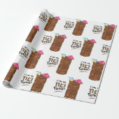 Papier Cadeau Heure Tiki (Déroulé)