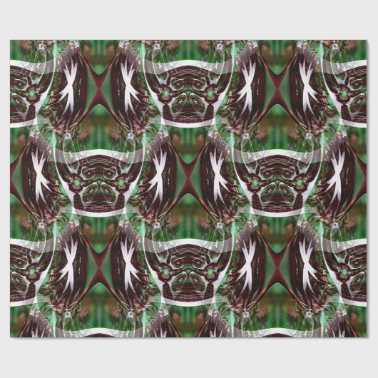 Papier Cadeau Heure Tiki....... (Plat)