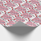 Papier Cadeau Heureuse Sainte-Valentin (Coin)