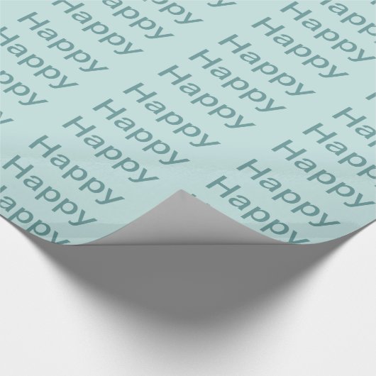 Papier Cadeau Heureux (Coin)