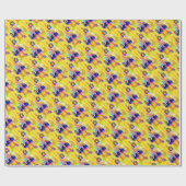 Papier Cadeau heureux anniversaire donald trump (Plat)