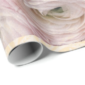 PAPIER CADEAU HEUREUX GRAINES WRAPPER PALE ROSE ROSE ROSE CADEAU (Coin rond)