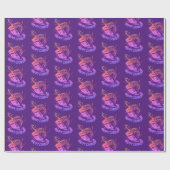 Papier Cadeau Heureux Hanoukka dreidel (Plat)