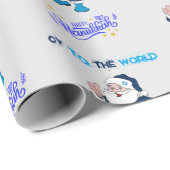 Papier Cadeau Heureux Hanoukka Harry (Coin rond)