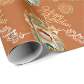 Papier Cadeau heureux Ramadan (Coin rond)