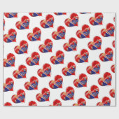 Papier Cadeau heureux valentines day donald trump (Plat)