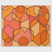 Papier Cadeau Hexagon Bauhaus (Plat)