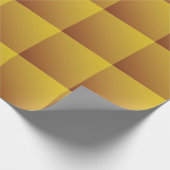 Papier Cadeau Hexagon d'or : Parties scintillant Arrière - plan  (Coin)