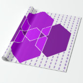 Papier Cadeau Hexagones de Bauhaus (Déroulé)