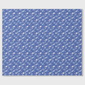 Papier Cadeau Hexagons, triangles : motif abstrait géométrique. (Plat)