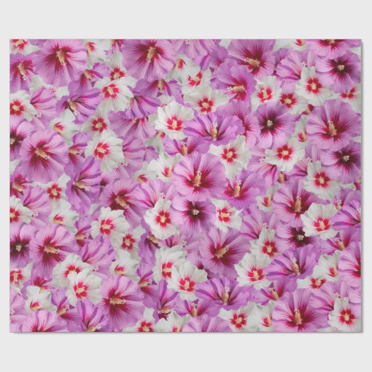 Papier Cadeau Hibiscus (Plat)
