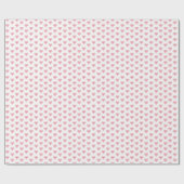 Papier Cadeau Hibiscus & dentelle PINK (Plat)