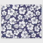 Papier Cadeau Hibiscus pattern (Plat)