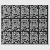 Papier Cadeau Hibou (Plat)