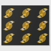 PAPIER CADEAU HIBOU (Plat)