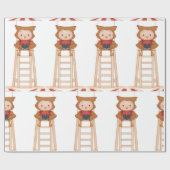 Papier Cadeau Hibou Lifeguard (Plat)