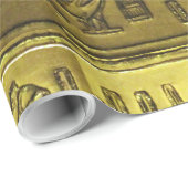 Papier Cadeau Hiéroglyphes 2014-1021 (Coin rond)